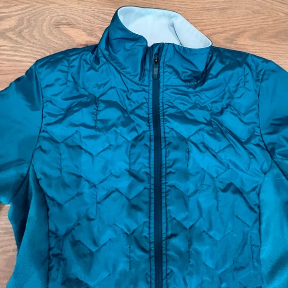 NWOT Brooks zip up active blue light jacket size small - Picture 7 of 9